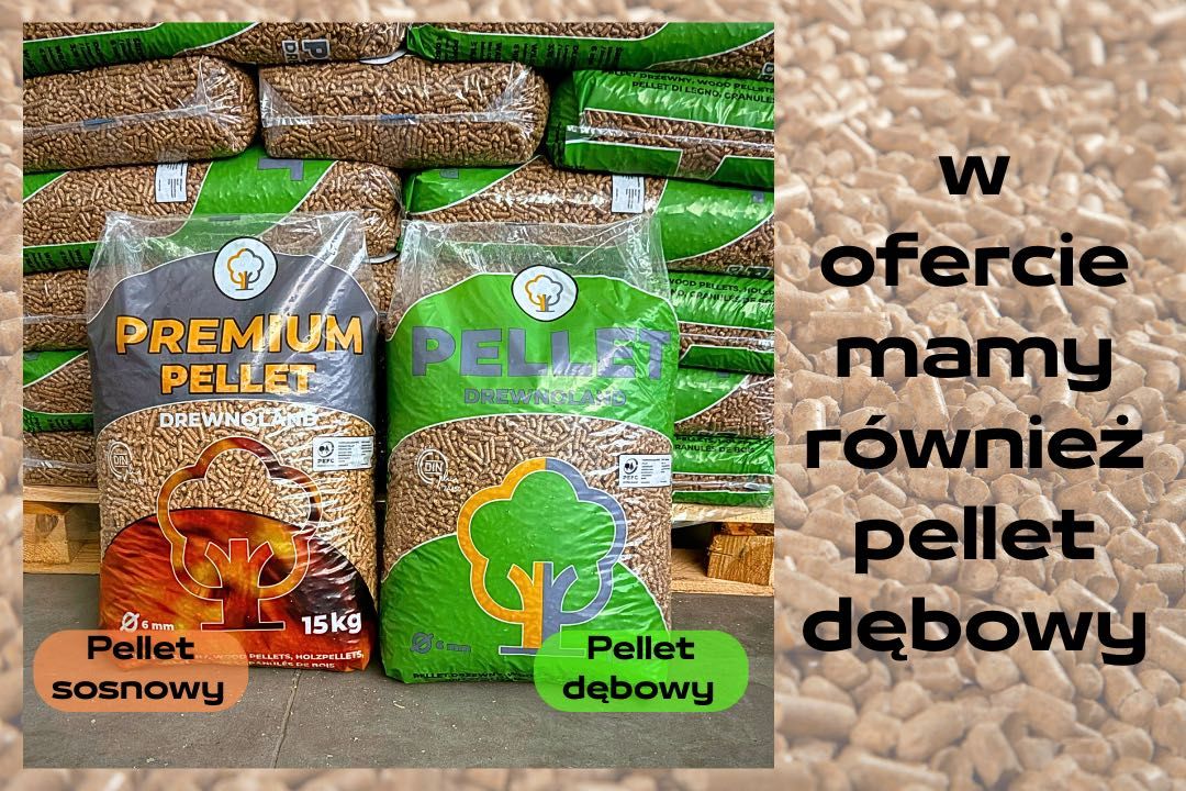 PELLET PREMIUM sosnowy 6mm drewnoland DOSTAWA GRATIS