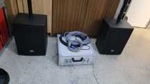 Dynacord LM 12-1 + LM 10-2 + powermixer Solton CS 12/602 2x400W zestaw