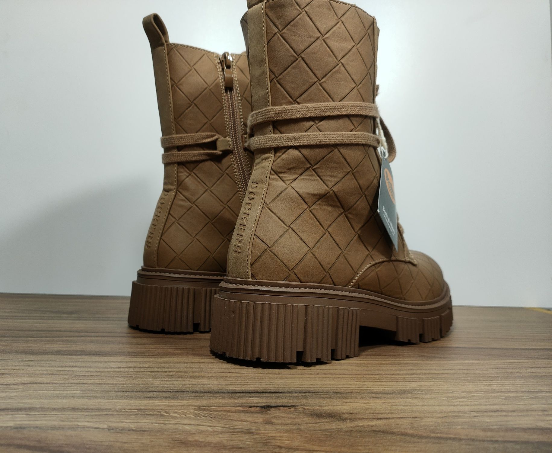 Buty Dockers by Gerli wysokie na suwaki damskie r. 36 23cm