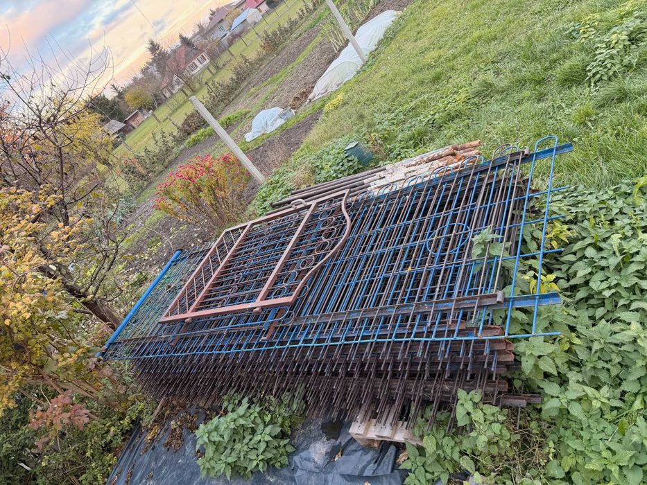 Ogrodzenie z drutu 8 mm