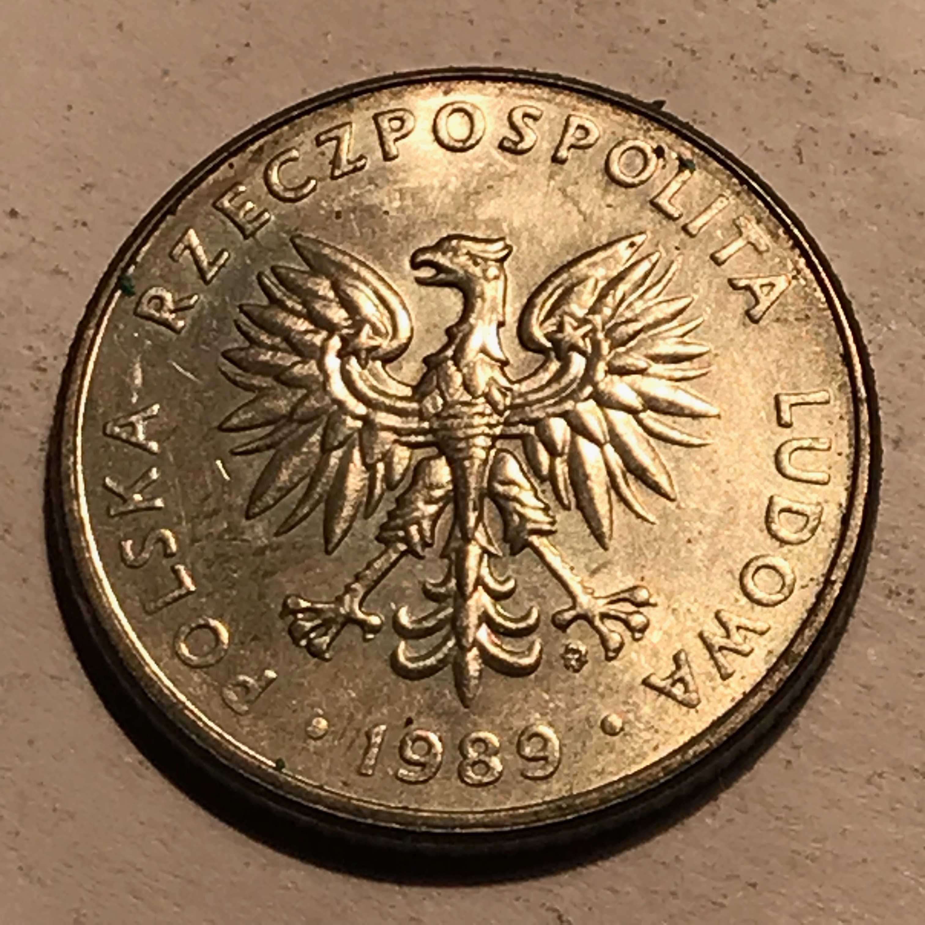 Moneta 20 złotych - 1989 rok