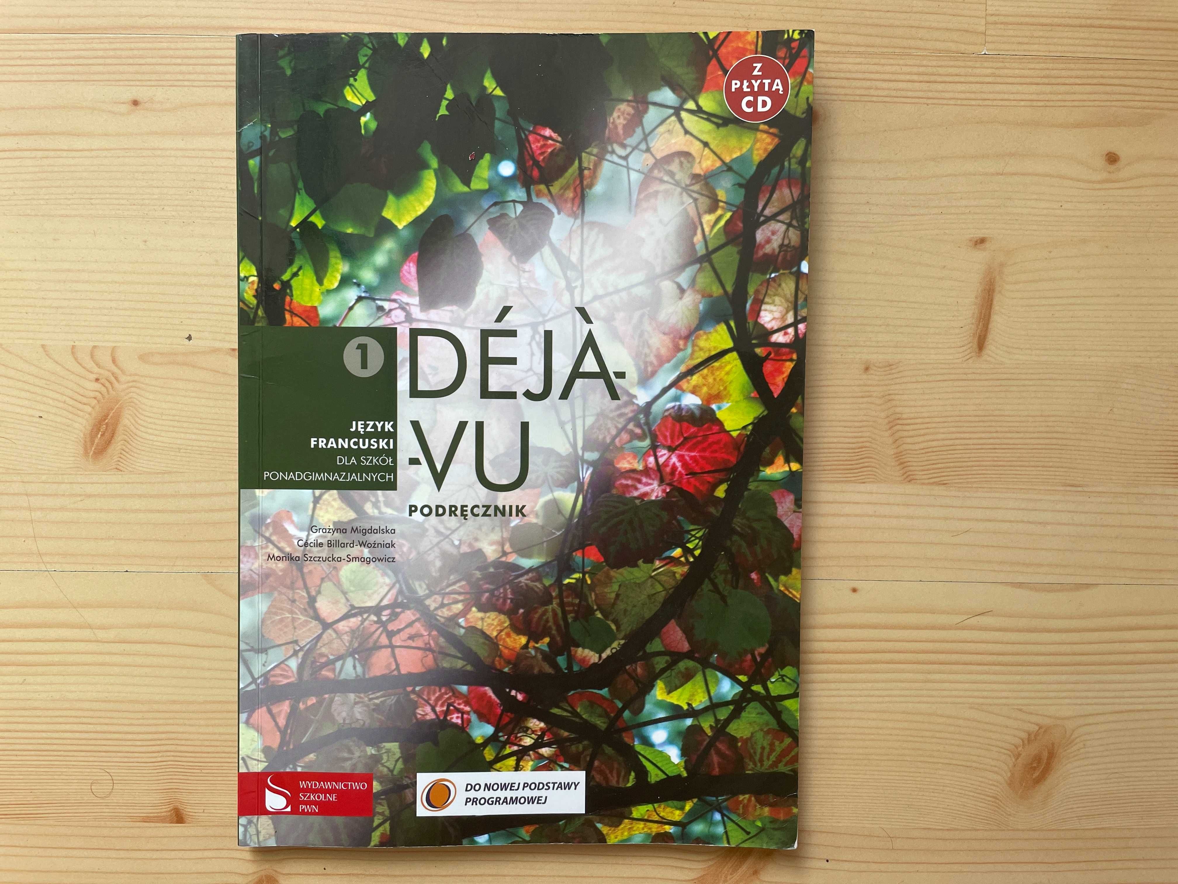 Deja vu 1 Podręcznik z płytą CD Język francuski