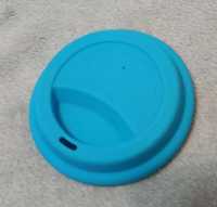 Силиконовая крышка для стакана кофе стаканчик Silicone cup
