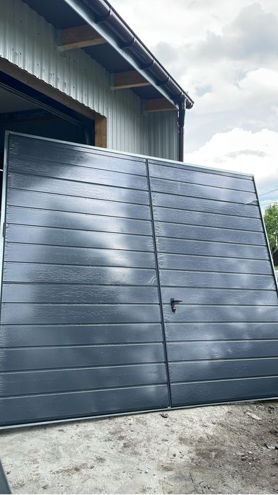 Brama na wymiar! Producent! Uchylna Dwuskrzydłowa Drzwi stalowe!