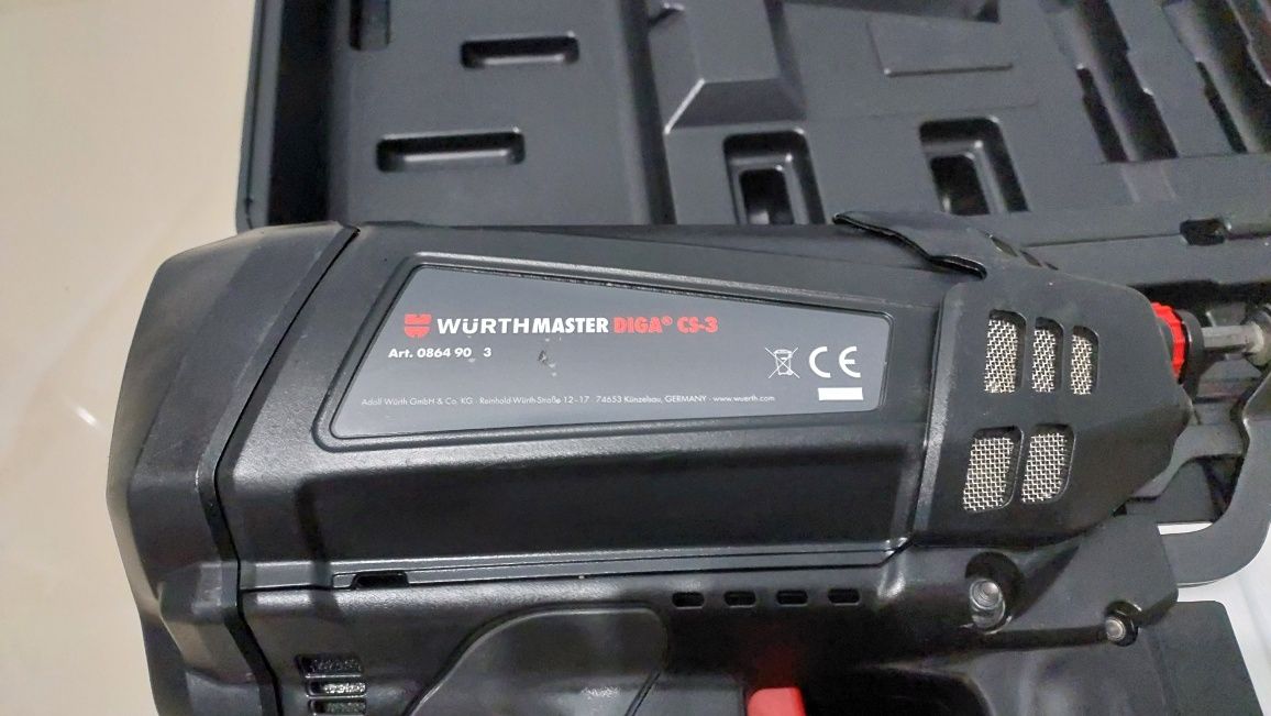 WURTH Газовийцвяхозабивач по битону WURTH MASTER DIGA CS
