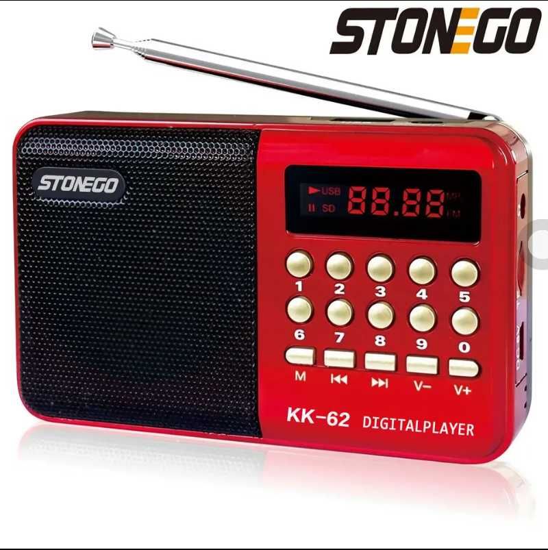 Радіоприймач STONEGO FM радіо плеєр USB TF