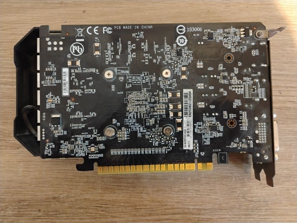 Karta Graficzna Gigabyte GTX 1050 TI 4GB GDDR5