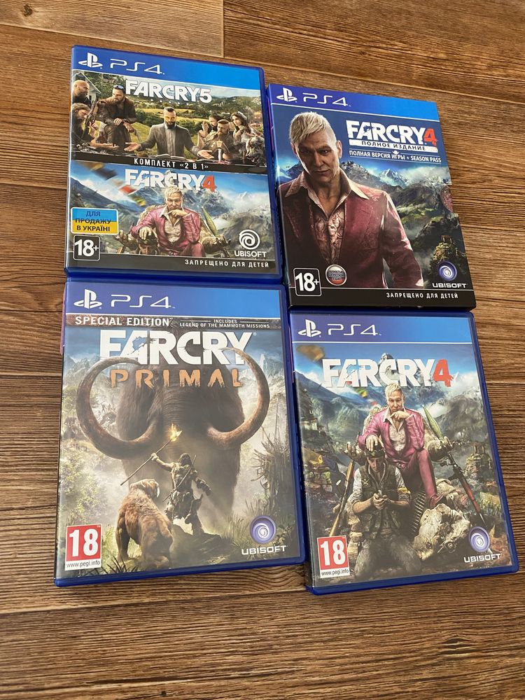 Ігри для Sony PlayStation 4: The Evil Within, FarCry, Devil May Cry