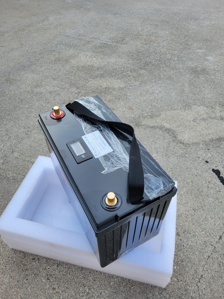 Bateria lítio 12V 100Ah 10kg