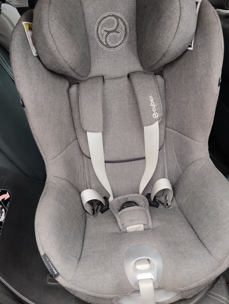 Cadeira auto cybex sirona cinza