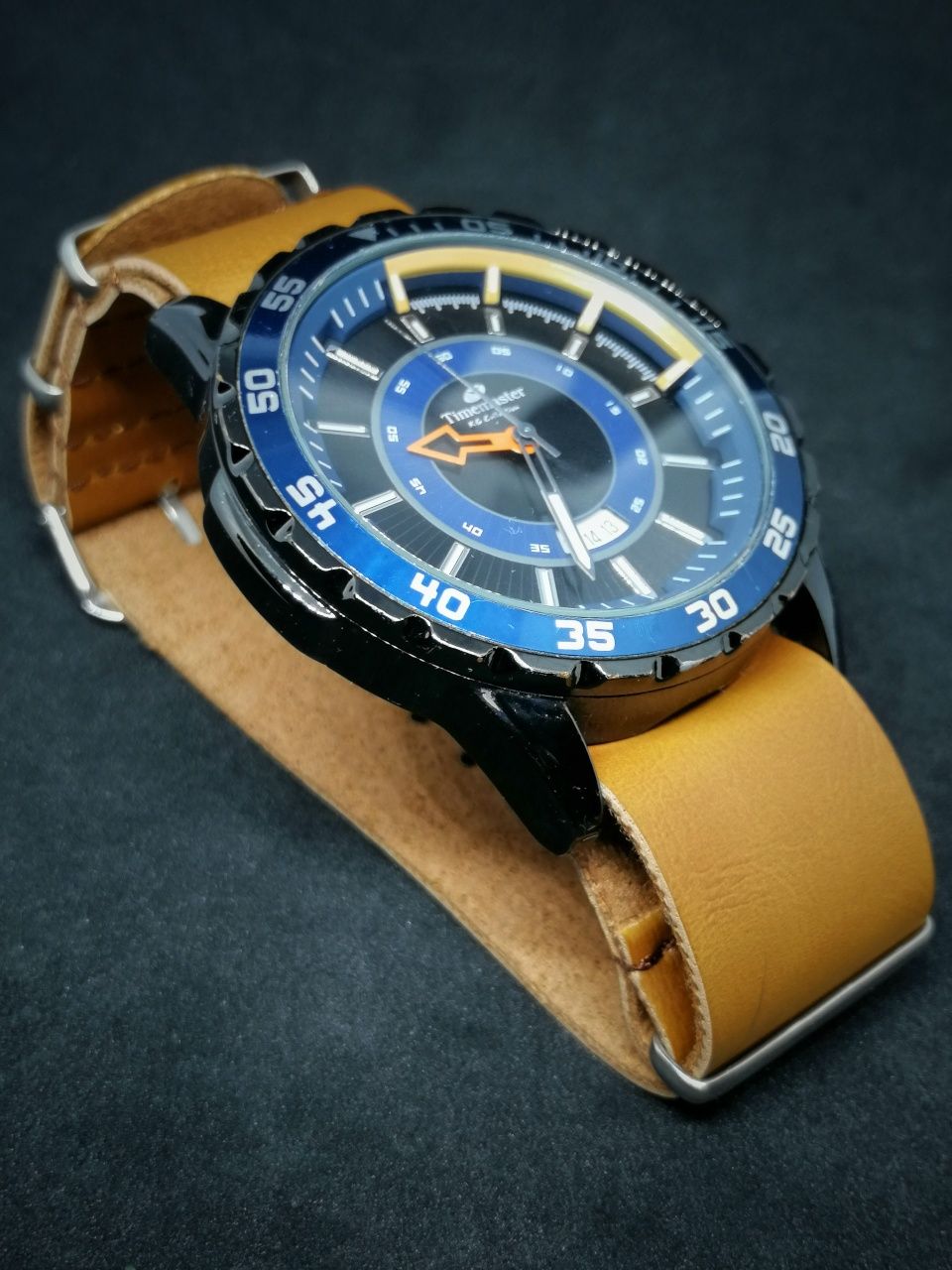 Zegarek męski Timemaster, nowy pasek NATO