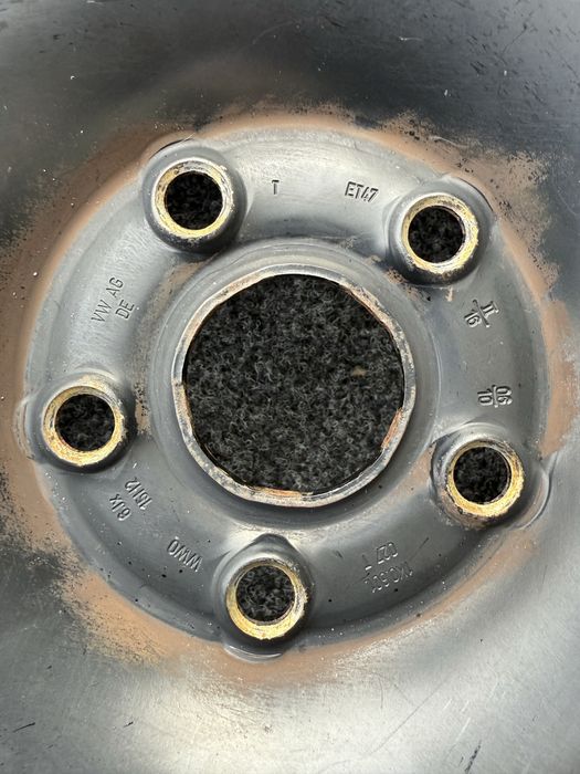 Сталеві диски R15 5/112 VW Golf 5/6/7 Touran Caddy Passat B5 B6 Skoda