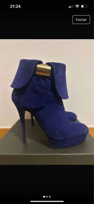 Botins azuis luis onofre
