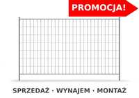 Ogrodzenia Budowlane Ogrodzenie Tymczasowe Ażurowe Przenośne