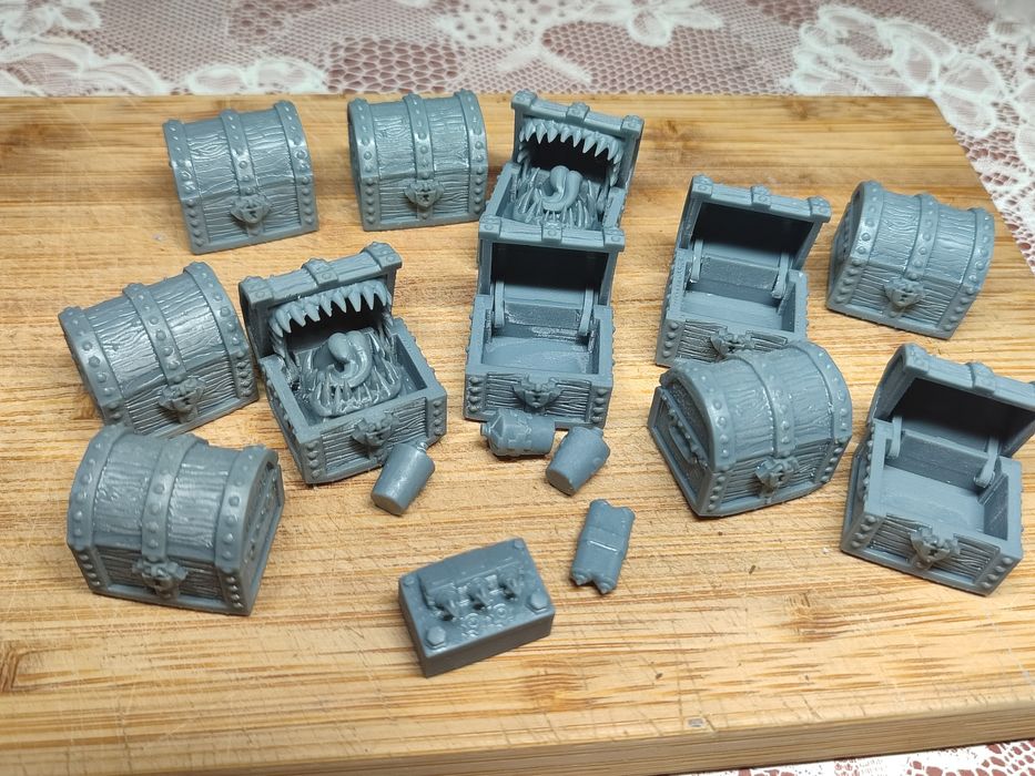 Warhammer /D&D/ Skrzynie&Mimic