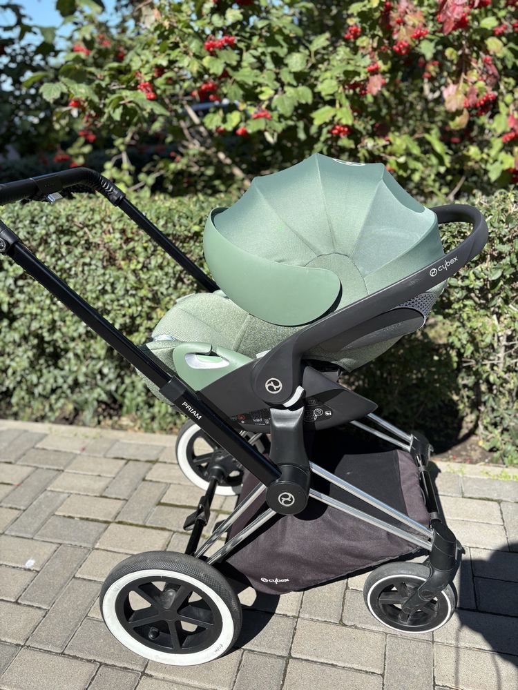 Автокрісло Cybex Cloud T i-Size Plus, колір Leaf Green