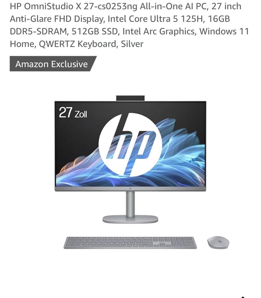 HP OmniStudio X 27-cs0253ng