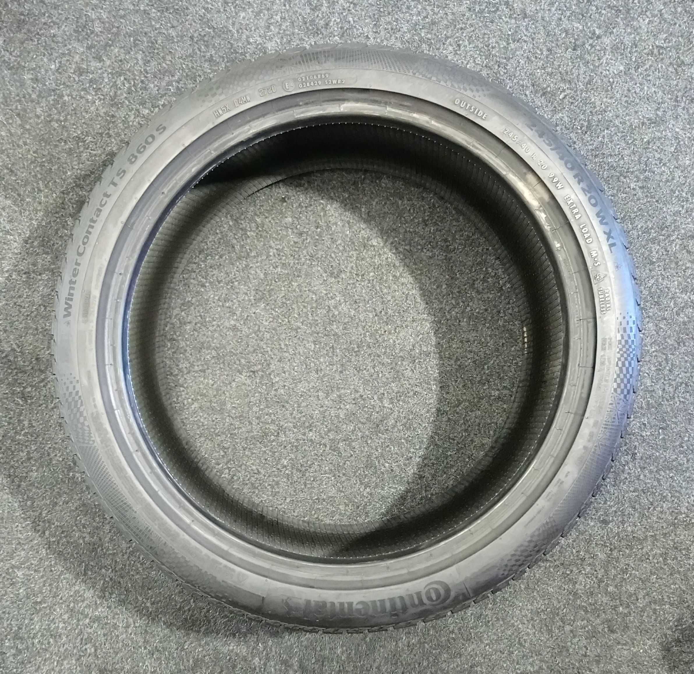 245/40R20 Continental WinterContact TS860S 99W XL