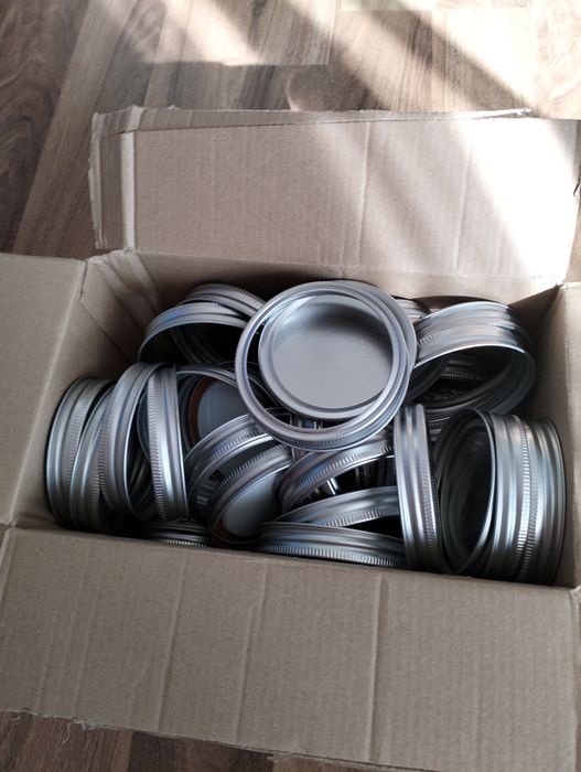 Cabilock Nakrętki do wekowania słoików 48 szt