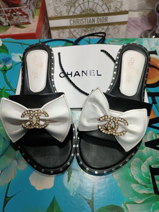 Chanel klapki rozm.37