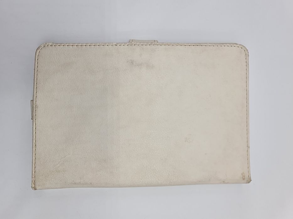 Capa em pele branca para tablet 8"