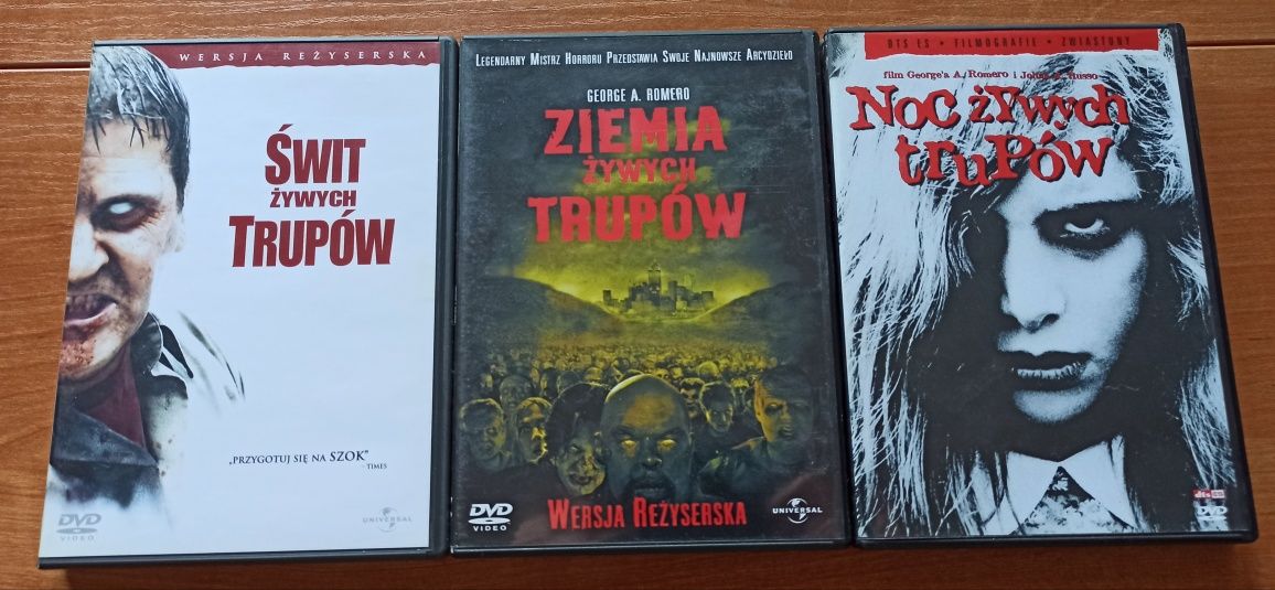 Świt Żywych Trupów, Ziemia Żywych Trupów, Noc Żywych Trupów - 3x DVD