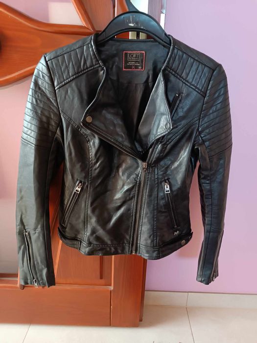 Czarna ramoneska damska XS 34 Loft