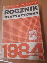 Rocznik statystyczny 1984 .GUS