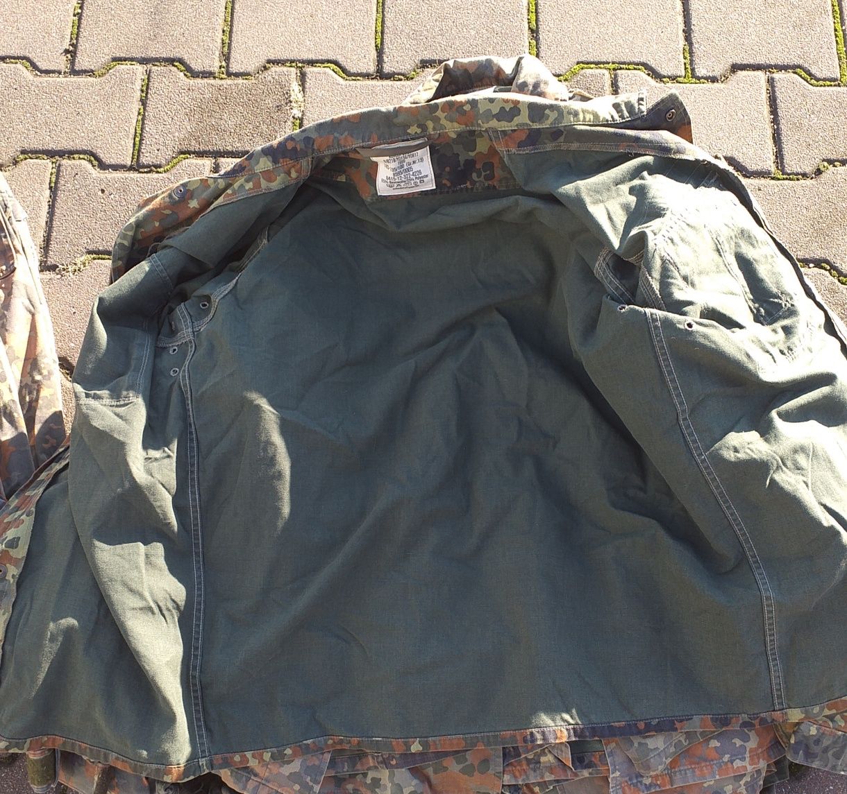 Bluza wojskowa BW,militaria,demobil,ASG,Paintball,kolekcje,flectarn