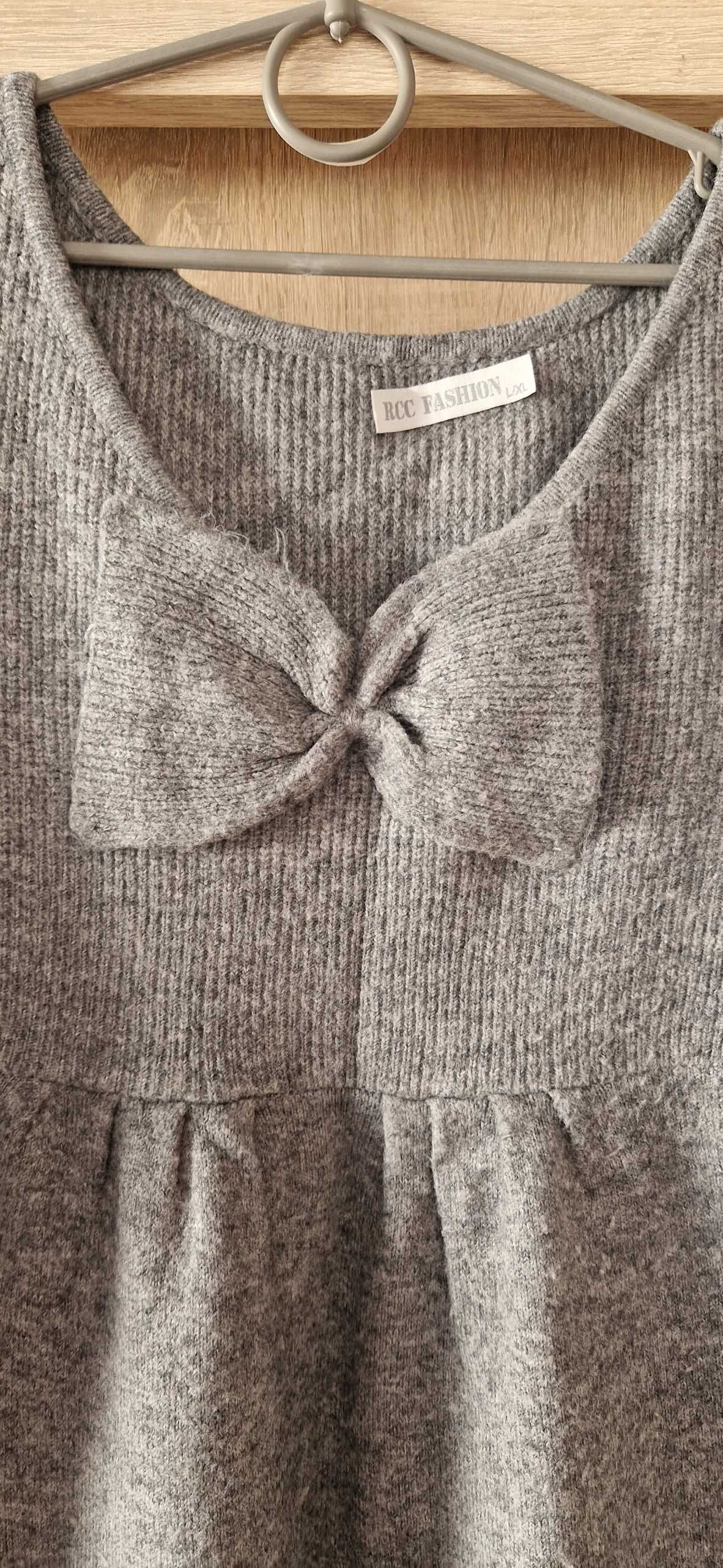 tunika sweterkowa, sukienka m/l