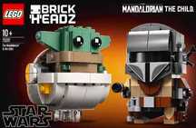 LEGO Brick Headz 75317 (Мандалорець та Грогу)
