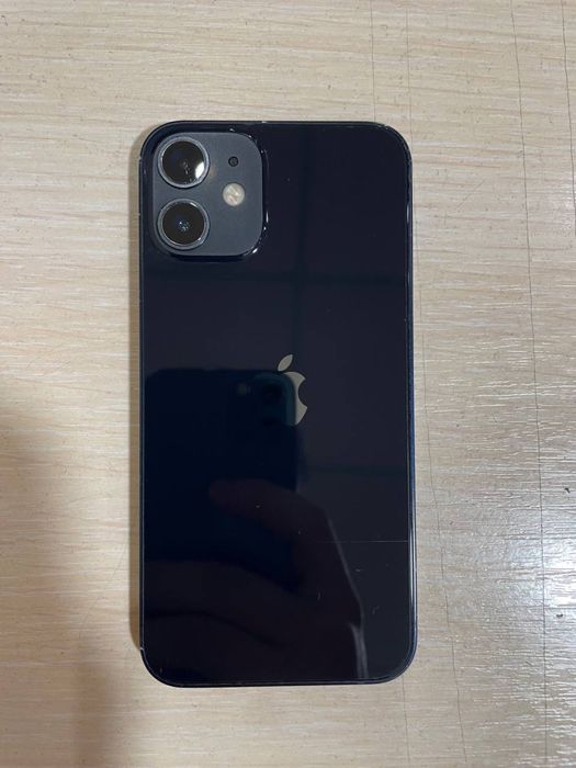 Смартфон iPhone 12 Mini 64 Gb Midnight (телефон Neverlock тёмный цвет)