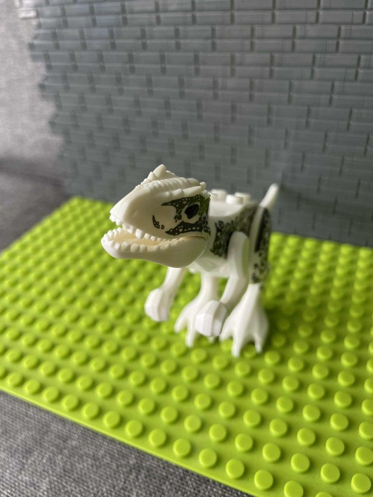 Zestaw 8 dinozaurów Raptor Tyranozaur TRex klocki kompatybilne z LEGO