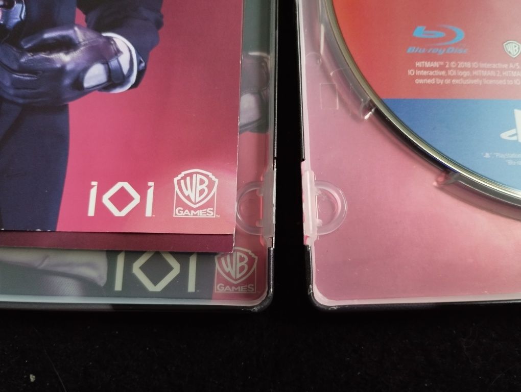 HITMAN 2, PS4, Unikat - stelbook edition, płyta idealna
