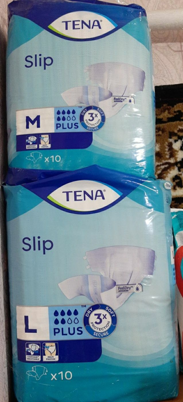 Підгузки для дорослих TENA Slip M, L 10шт/уп.