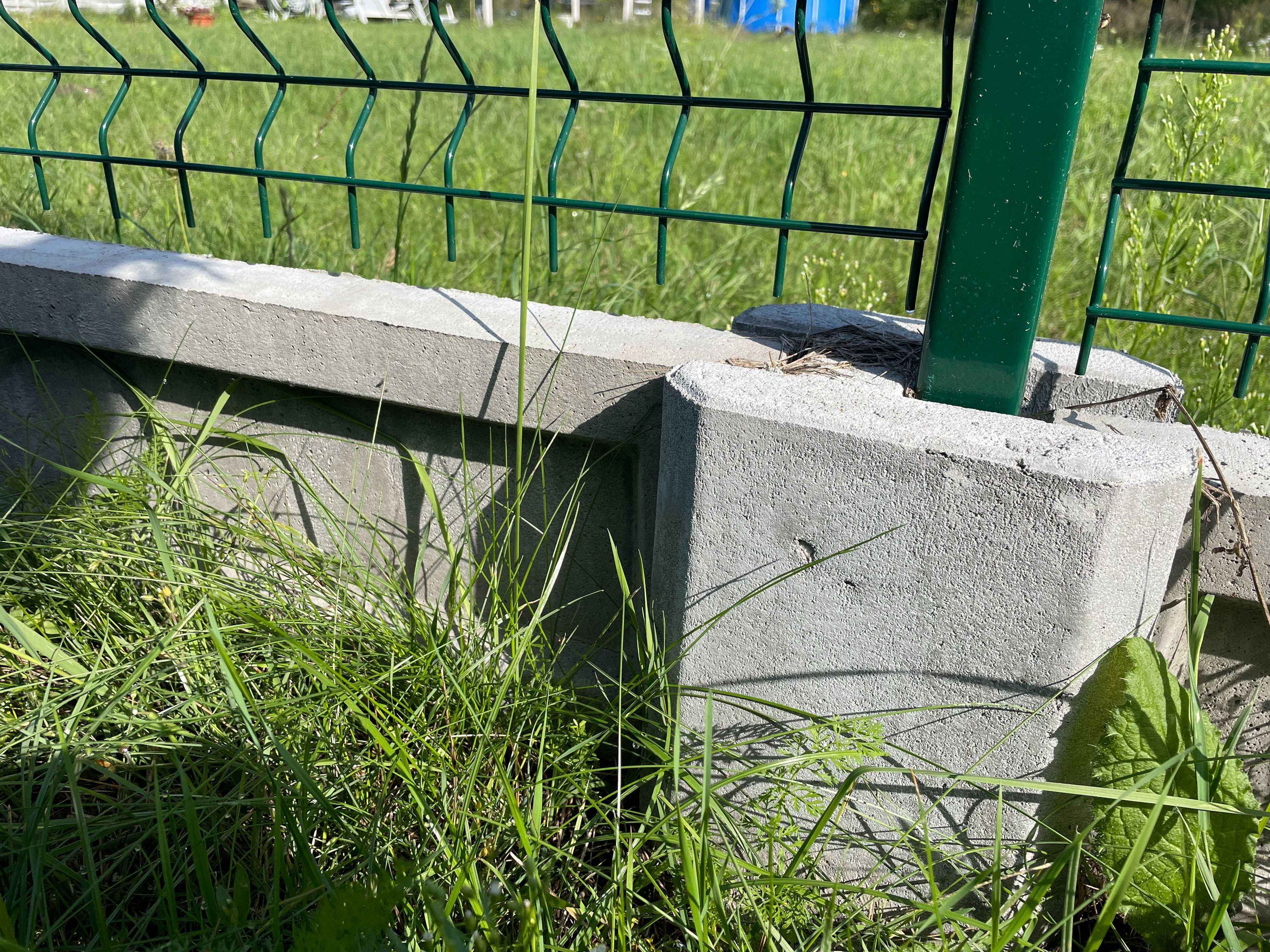 Ogrodzenia Panelowe Panele 3d Ogrodzenie panelowe KOMPLETNE Płot 153cm