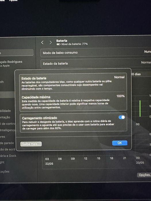 MacBook Air M2 2022 | Como Novo | Bateria 100% | Garantia