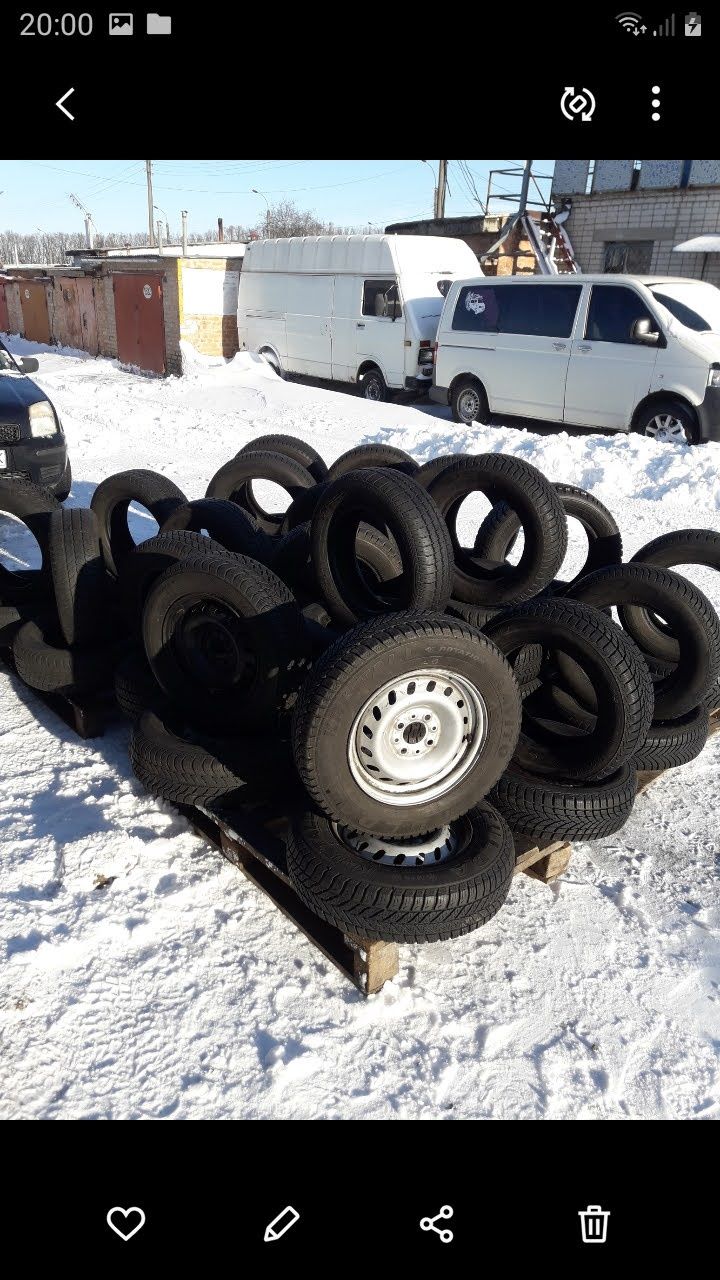 Автошини Умань б/в з Чехії 13-17 розміри Гума з Європи 950 грн./за 1 ш