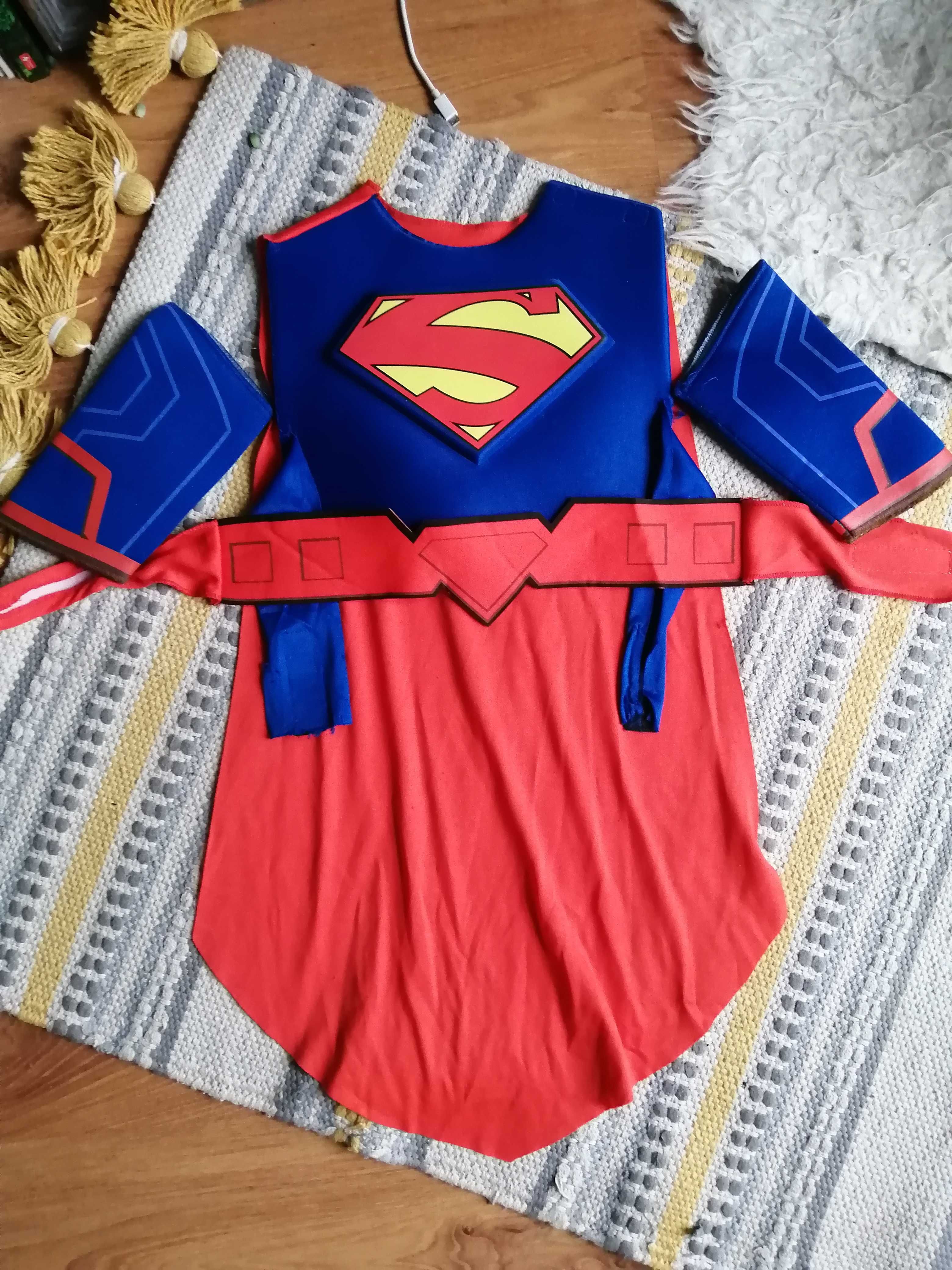 kostium karnawałowy superman dla chłopca