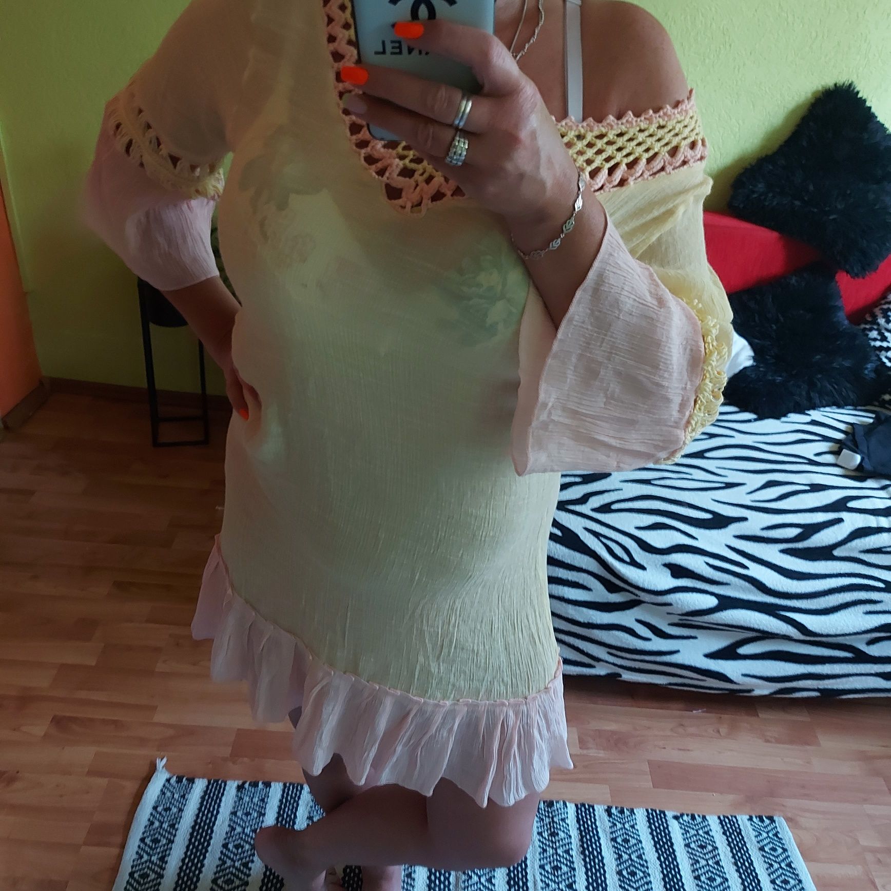 Bluzka tunika Boho