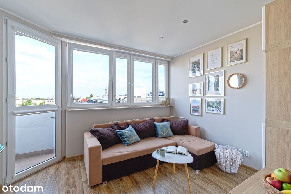 Kawalerka z balkonem w centrum Wrzeszcza