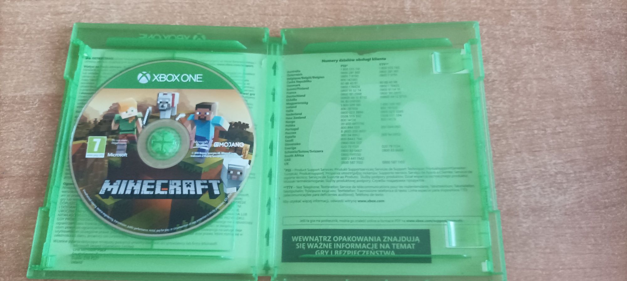 Minecraft Xbox one