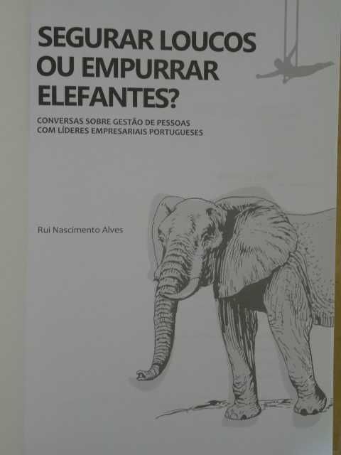 Segurar Loucos ou Empurrar Elefantes? de Rui Nascimento Alves - 1ª Edi