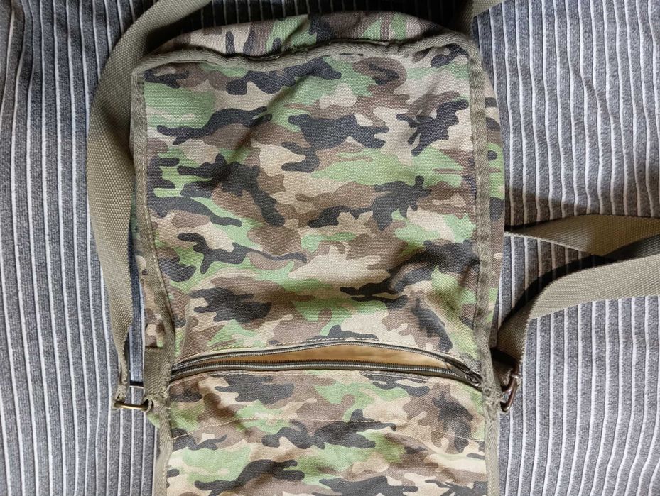 Torba na ramie w plamki