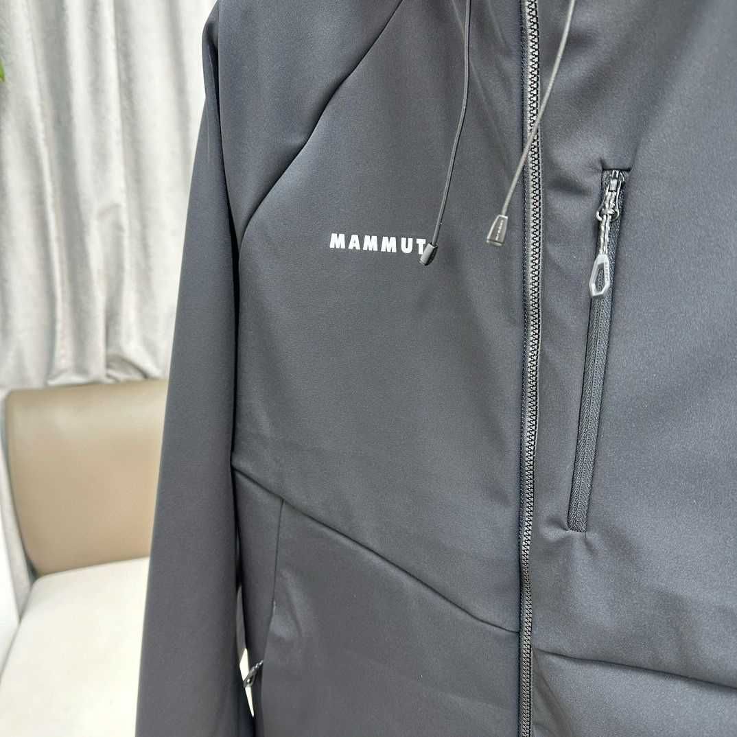 Мужская куртка Mammut Ultimate comfort SO hooded jacket men black