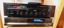 Yamaha Amplified St Receiver R-3, Technics Compact Disc e colunas