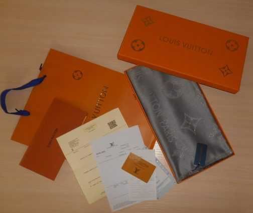 Louis Vuitton Szalik, Szal apaszka damski kasmirowa 2583-17