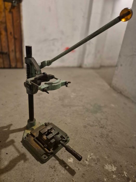 Stojak do wiertarki typu Celma wraz z imadelkiem