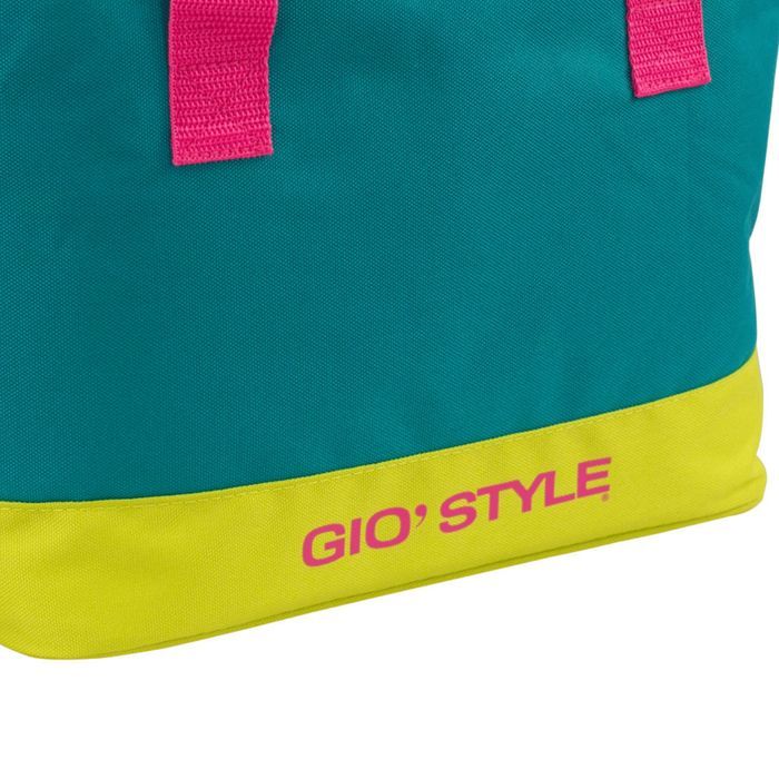 torba plażowa kamai gio style, w kolorze zielonym, pojemność 9l