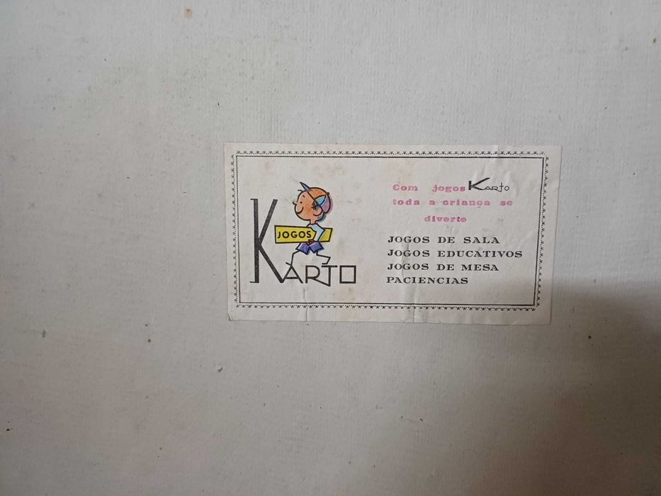 Jogo de Tabuleiro Vintage "Petróleo" - Completo